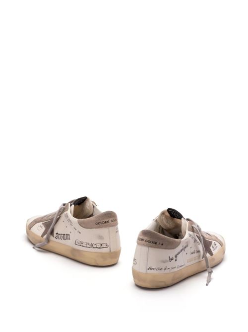 White/taupe sneaker Golden Goose | GWF00101F00623111940